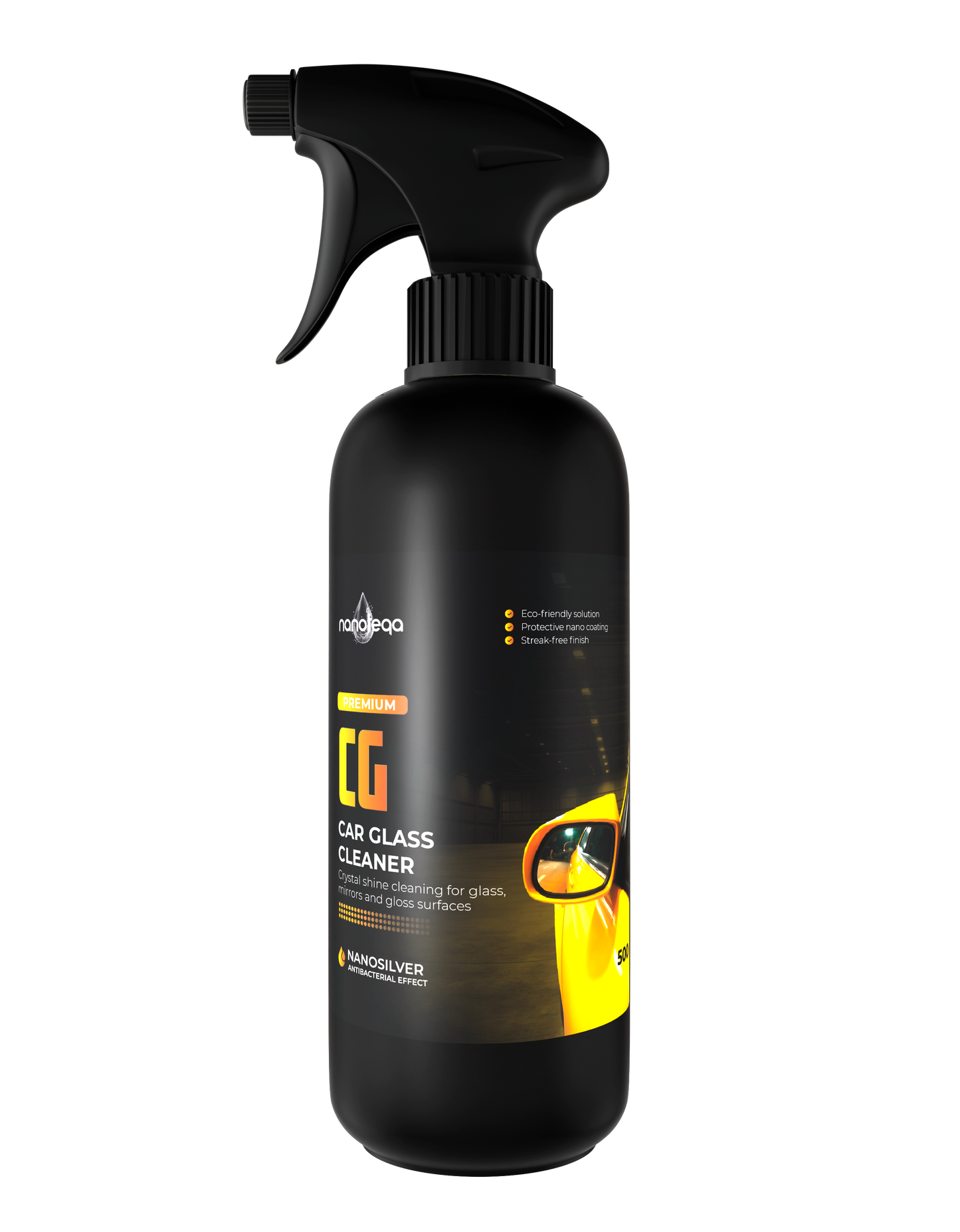 GLASS CLEANER ALCOHOL-FREE 500ml