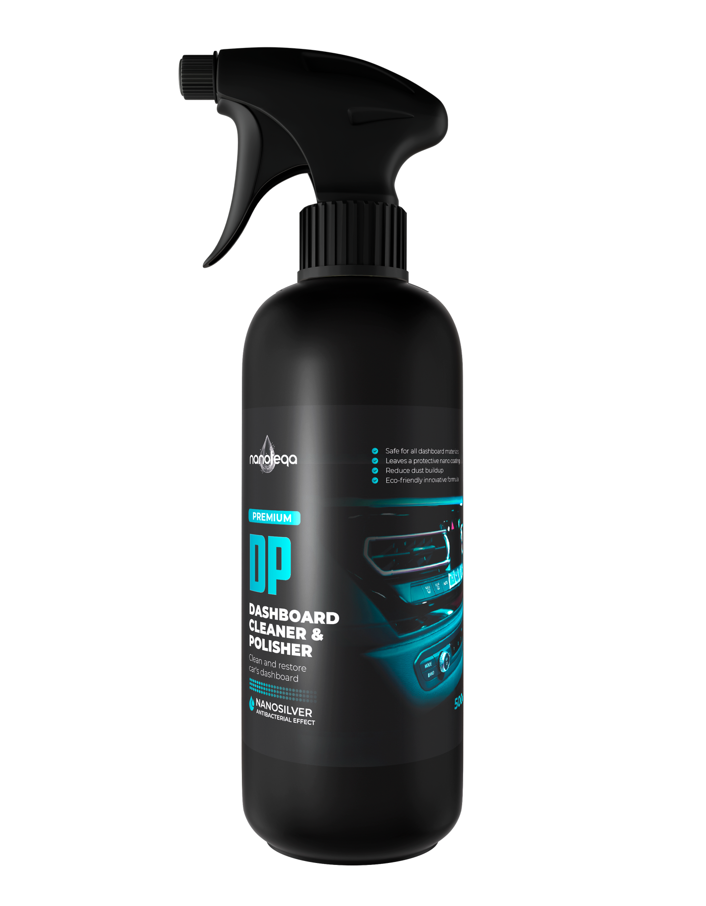 CAR DASHBOARD CLEANER & POLISHER 500ml