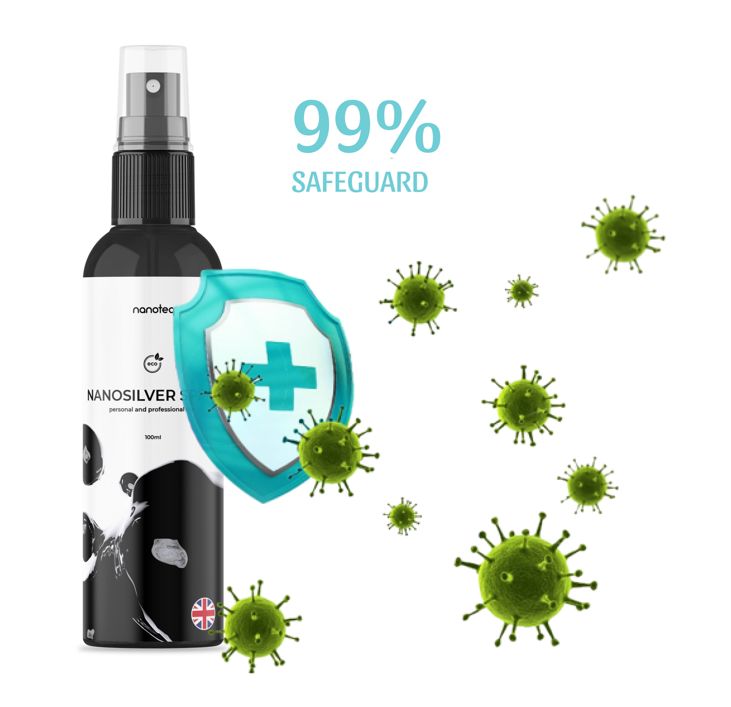 Nanoteqa Antibacterial Spray